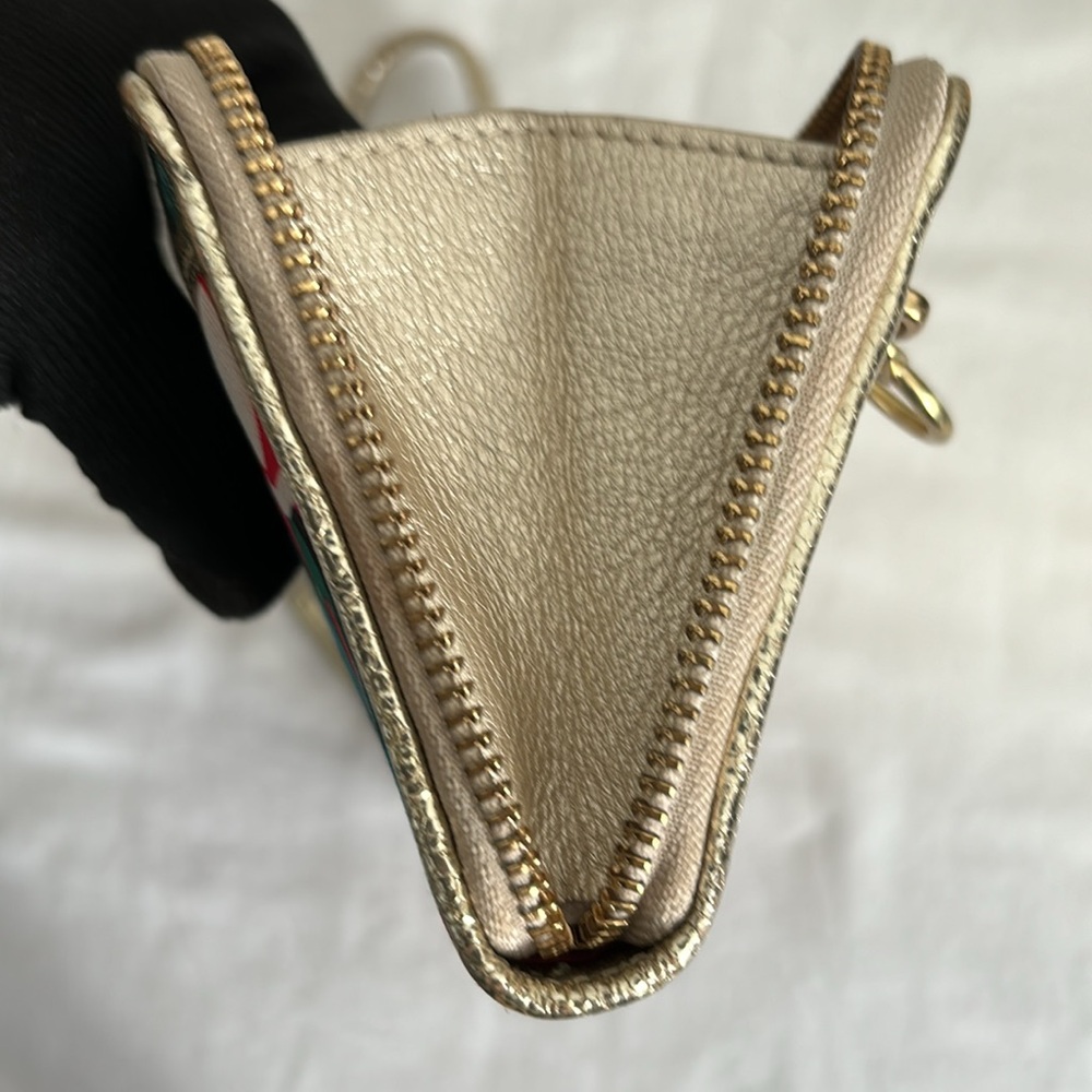 COACH Poppy Pop C Graffiti Zip Wallet Wristlet - Picture 8 of 12